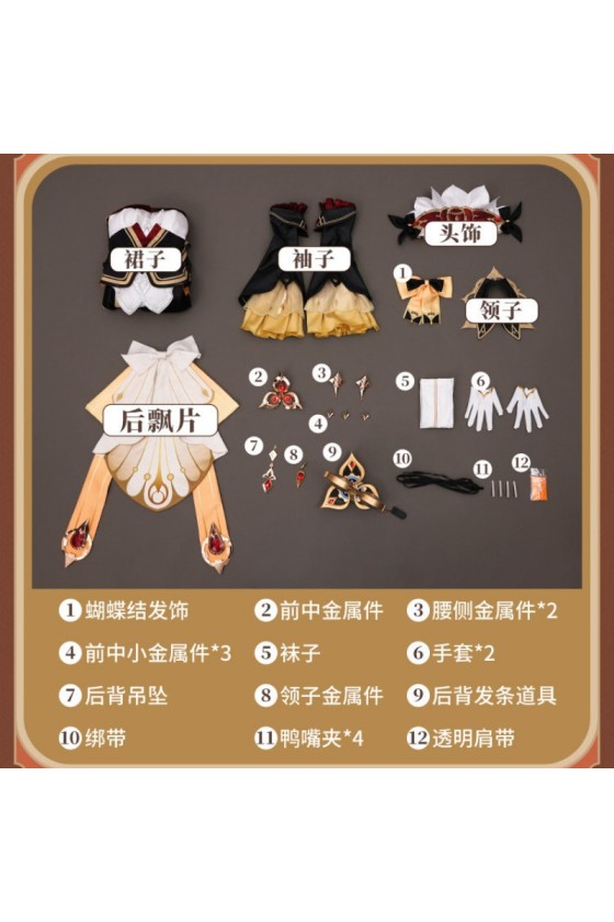 1/3 Delusion Genshin Impact Marionette Sandrone Cosplay Costume